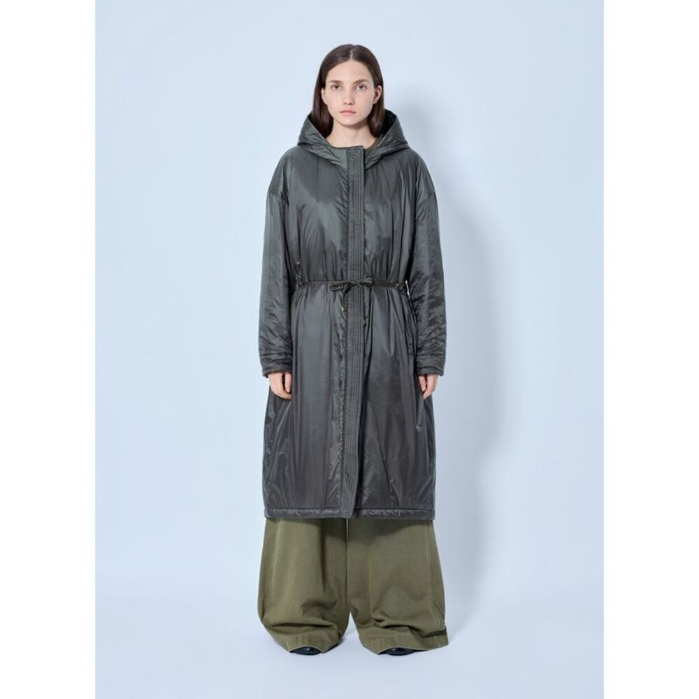 Max Mara Women Hooded Quilted Coat